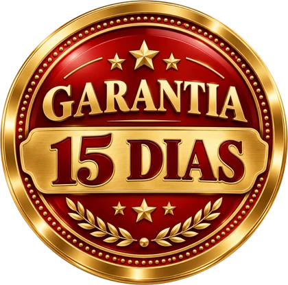 Selo de garantia de 15 dias